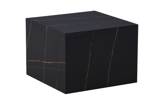 Beistelltisch Cuboid 125 Schwarz
