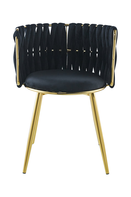 Stuhl Melly 125 2er-Set Schwarz