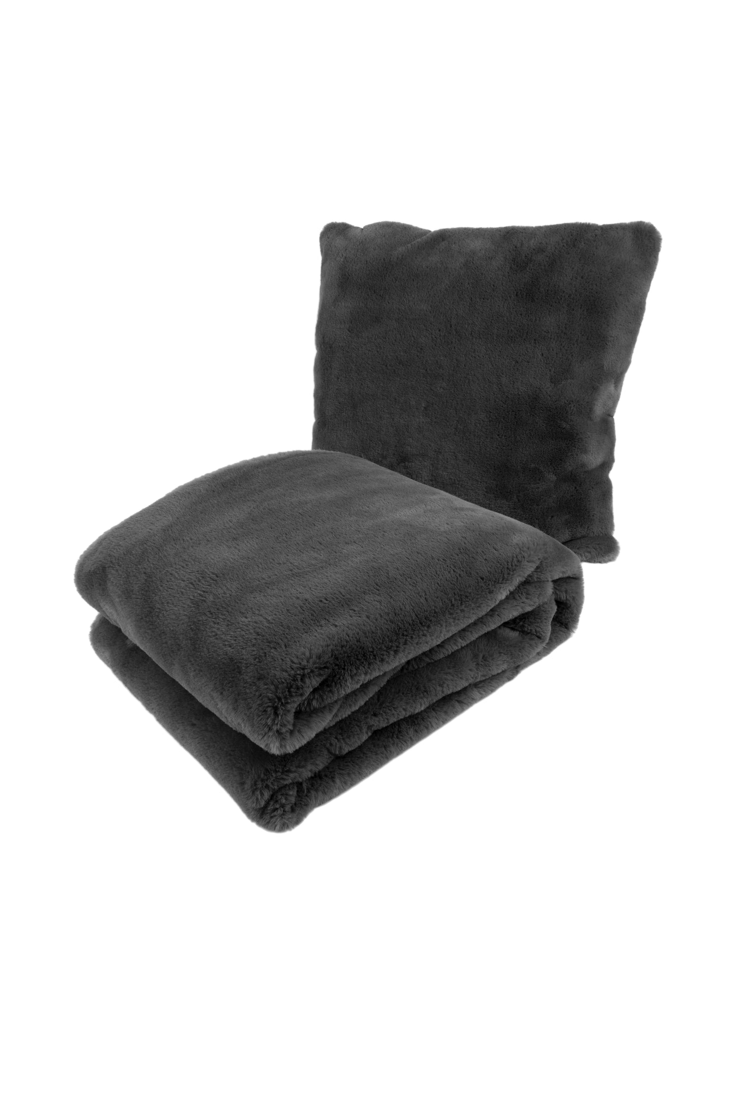 Dekokissen & Decke Aimee 625 2er-Set Anthrazit