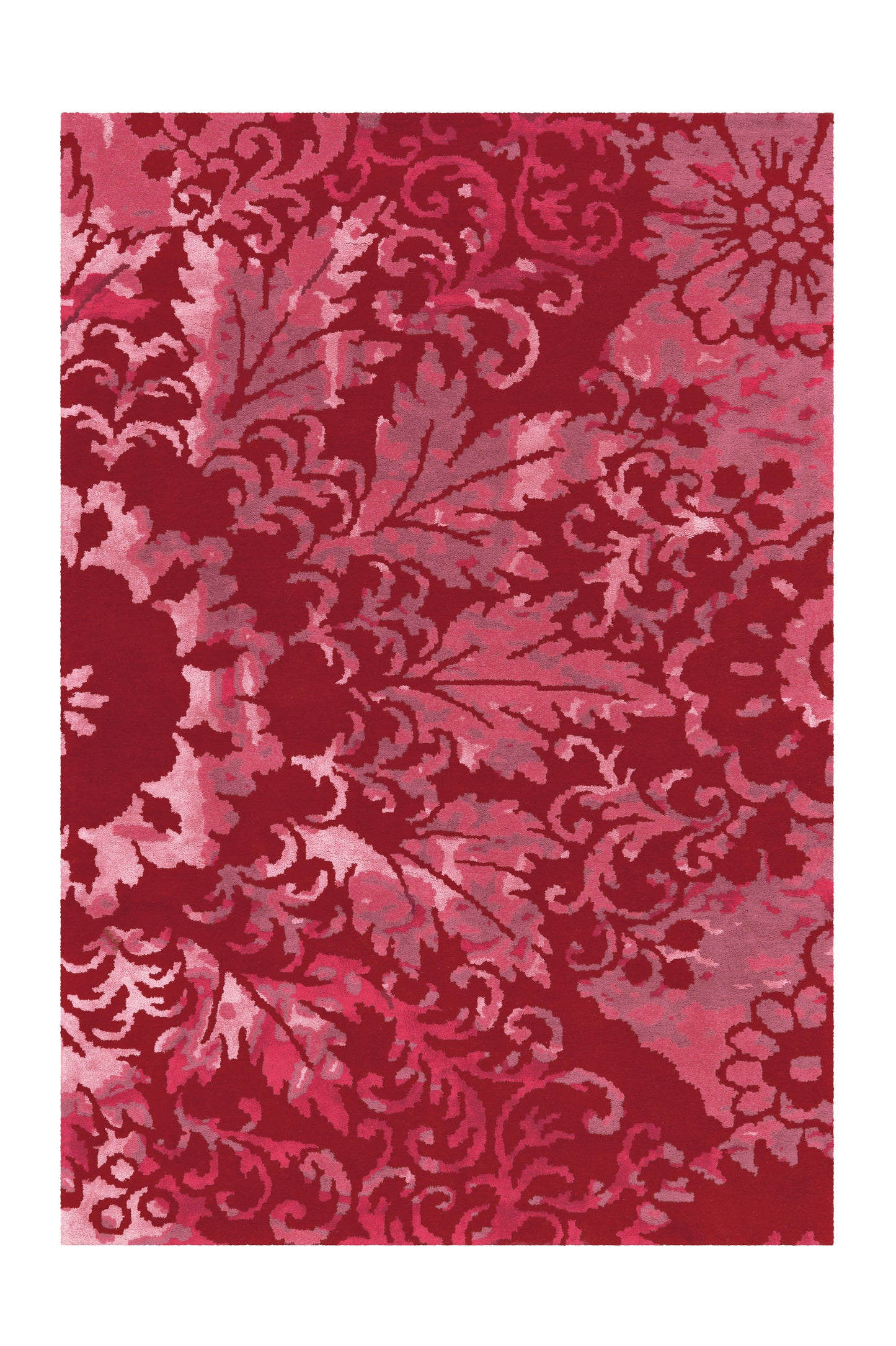 Satin 8061 Rot 170cm x 240cm