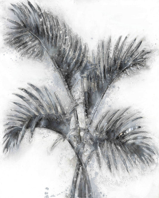 Aluminium Wandbild Palme I 80cm x 100cm