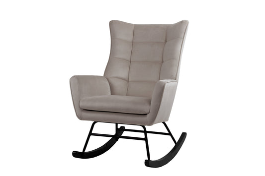 Schaukelstuhl Bryana 125 Taupe