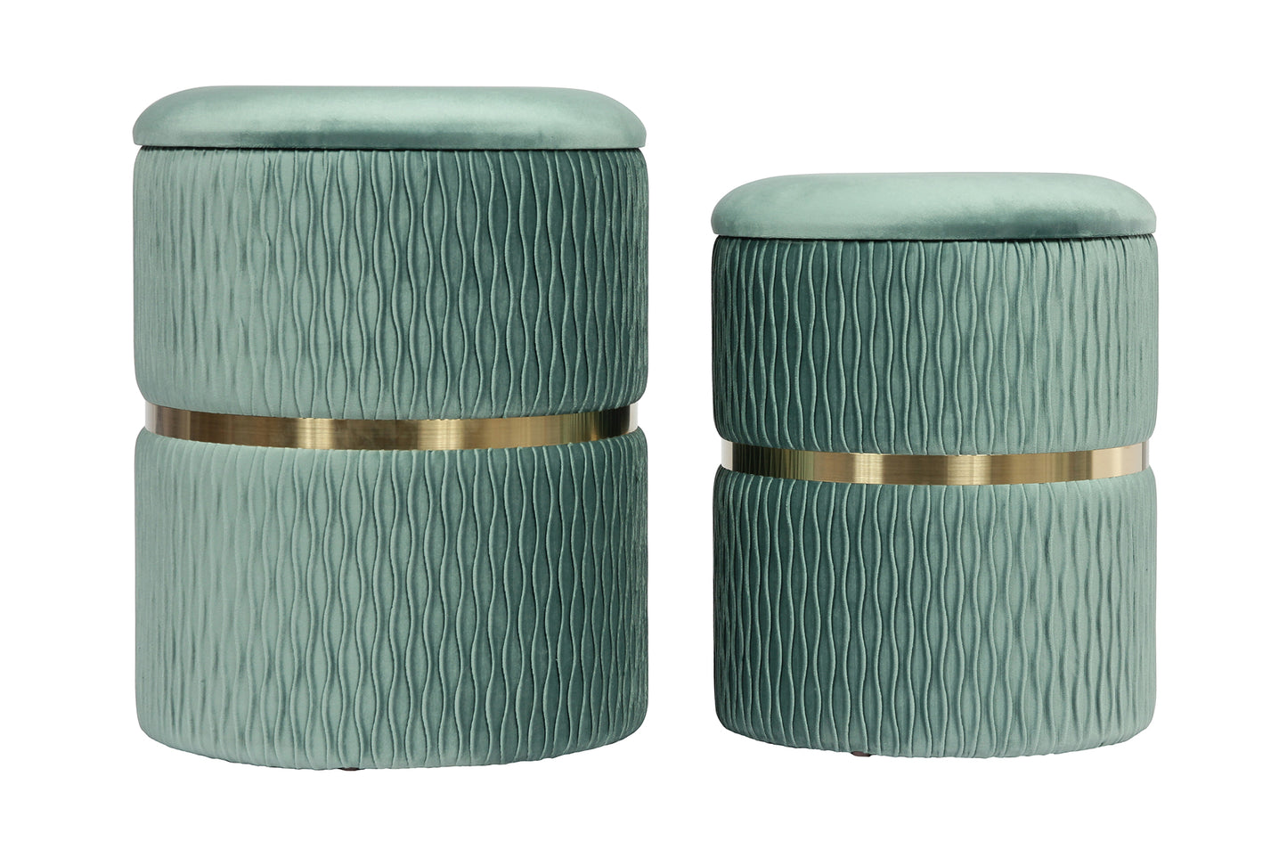 Hocker Zora 425 2er-Set Mint