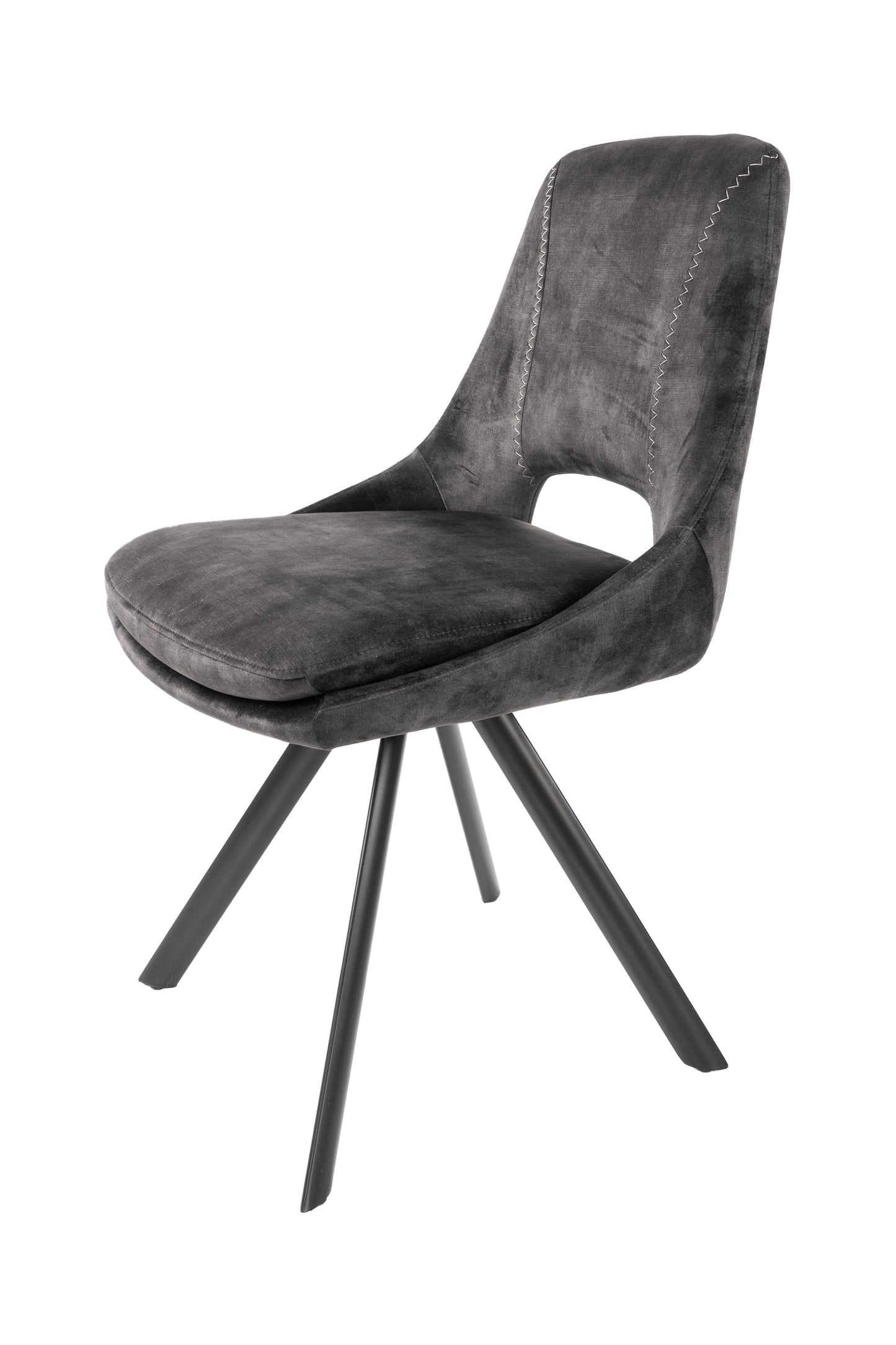 Stuhl Denver 125 2er-Set Grau