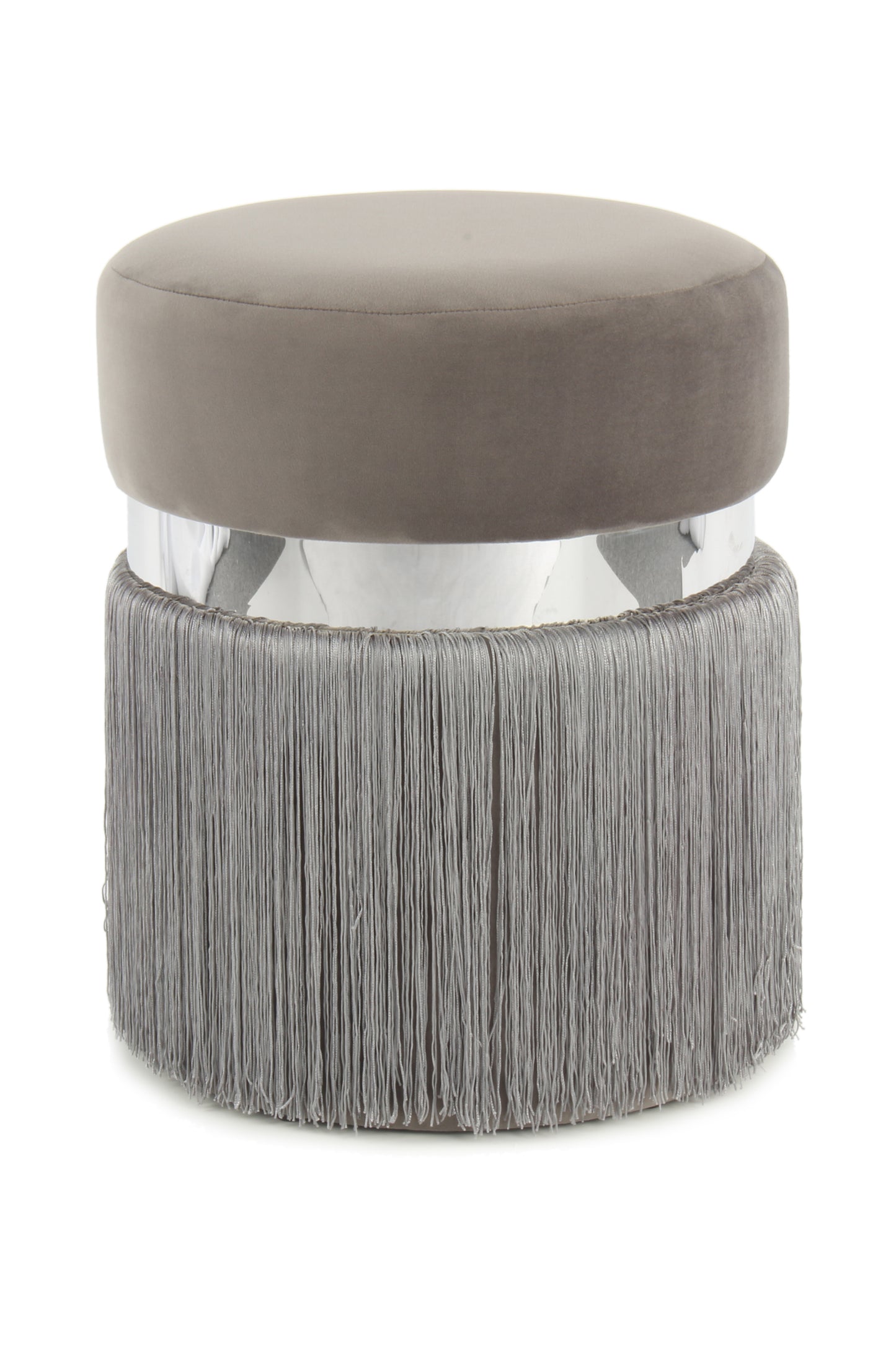 Hocker Rebecca 225 Grau / Silber