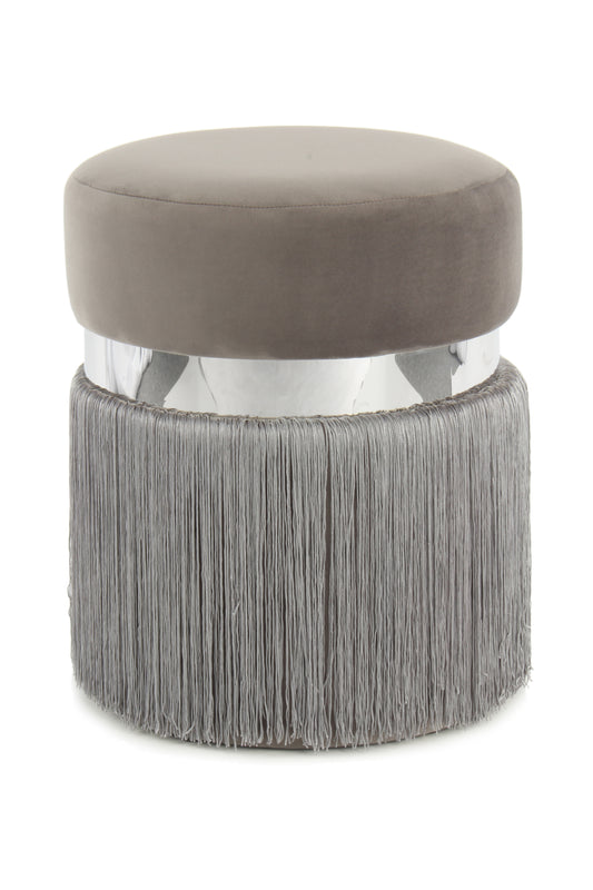 Hocker Rebecca 225 Grau / Silber