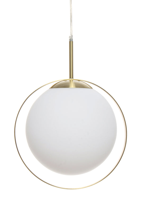 Hängelampe Nadja 125 Weiß / Sand