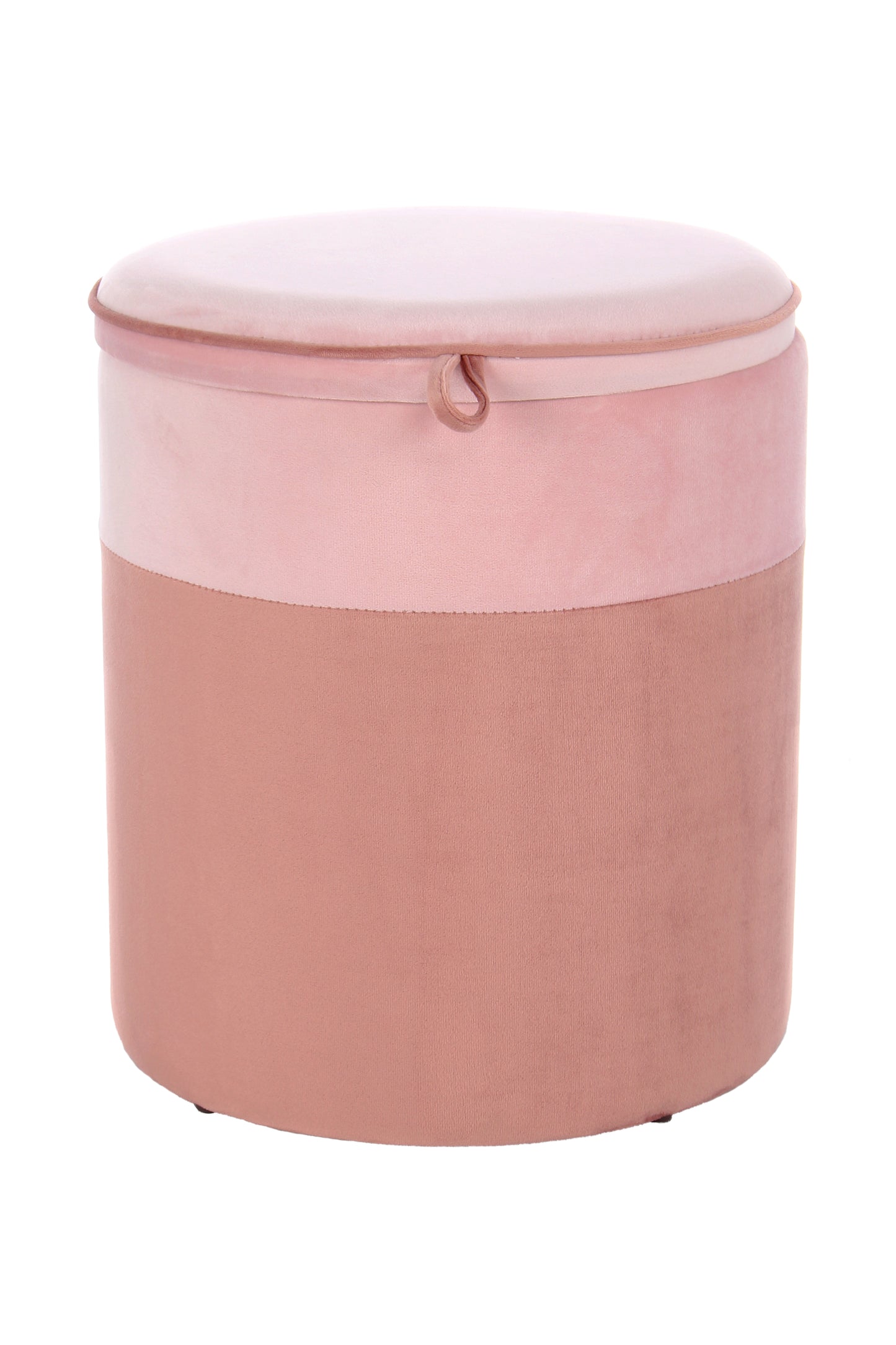 Hocker Kassandra 125 Pastellrosa / Altrosa