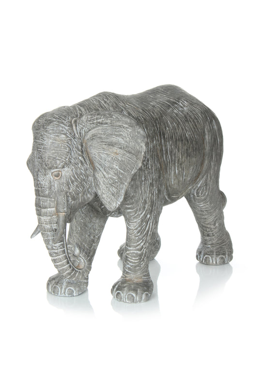 Skulptur Elephant 210 Grau