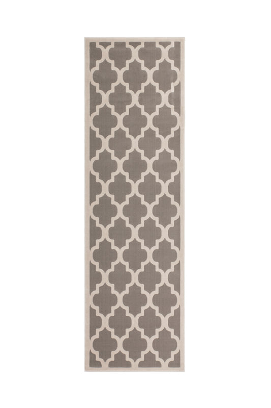 Manolya 2097 Taupe 80cm x 250cm