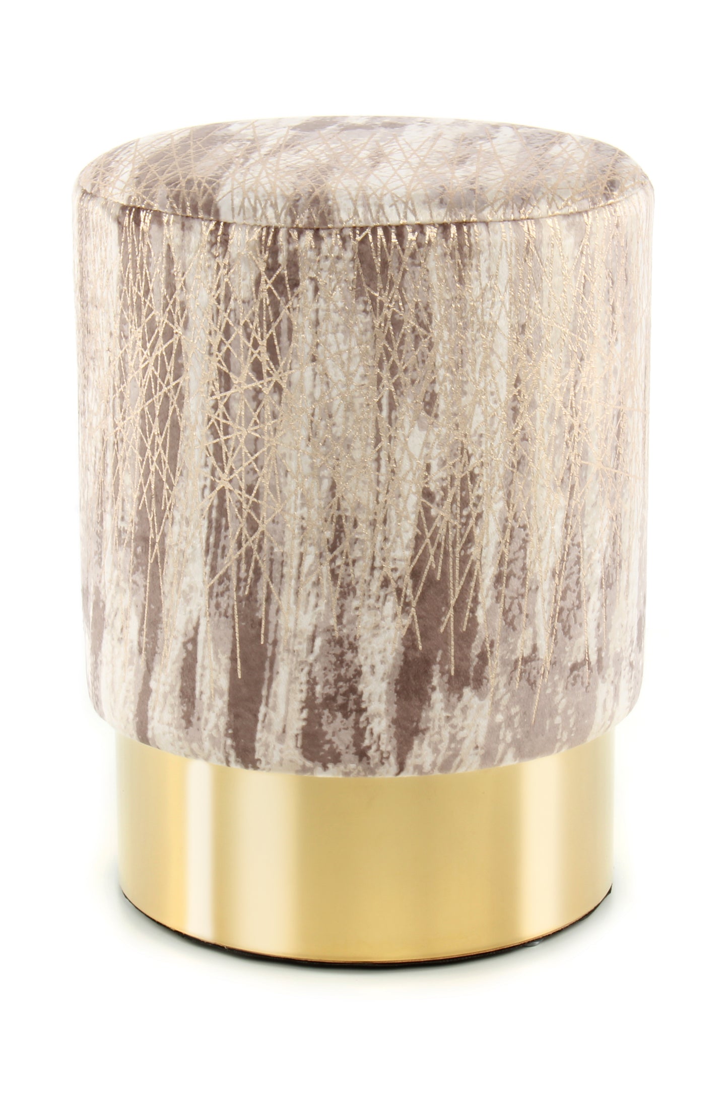 Hocker Gipsy 125 Taupe / Gold