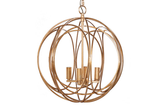 Hängelampe Luzem VI 360 Gold