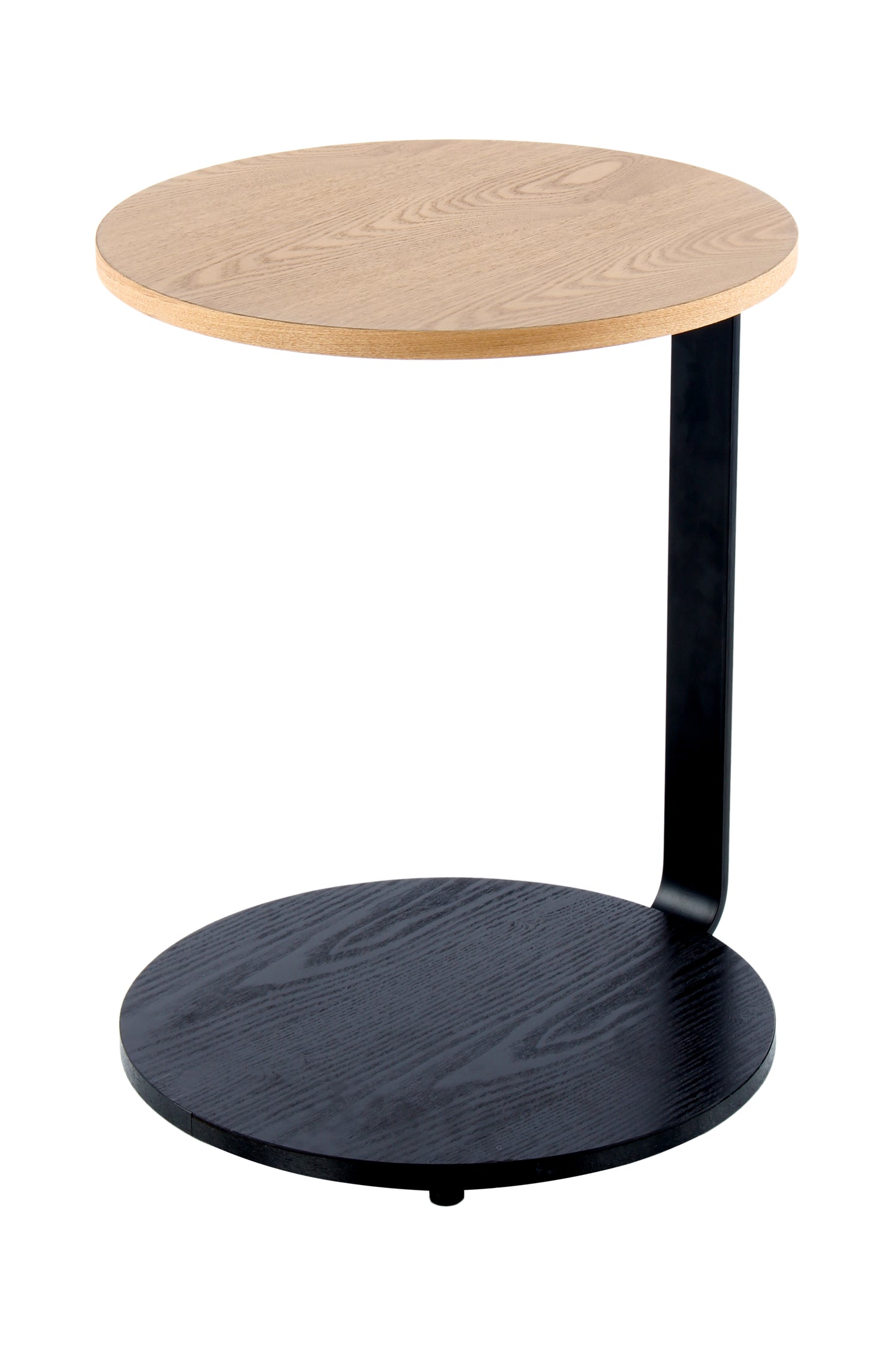 Beistelltisch Quentin 525 Schwarz / Braun