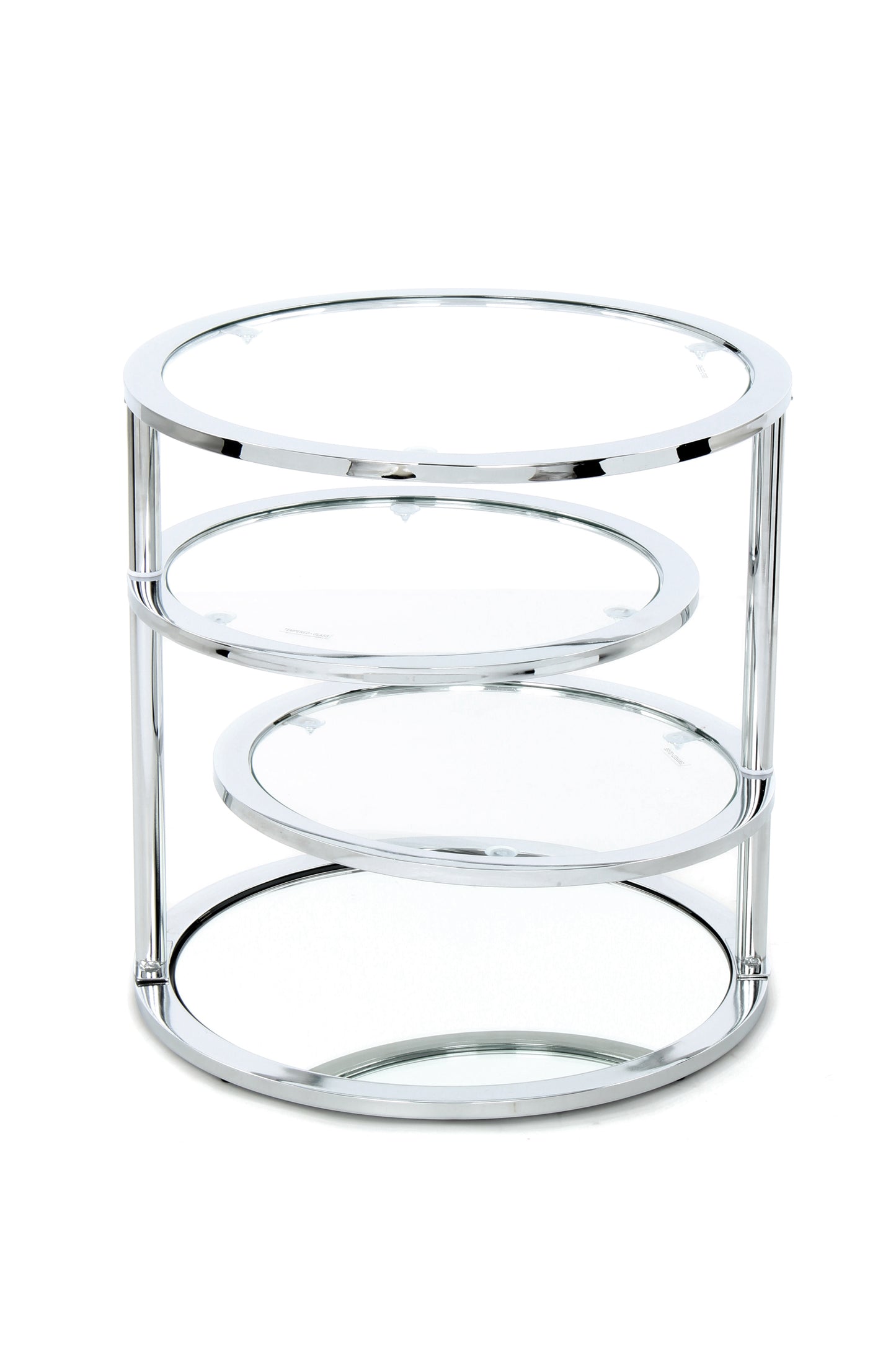 Beistelltisch Curl 110 Silber