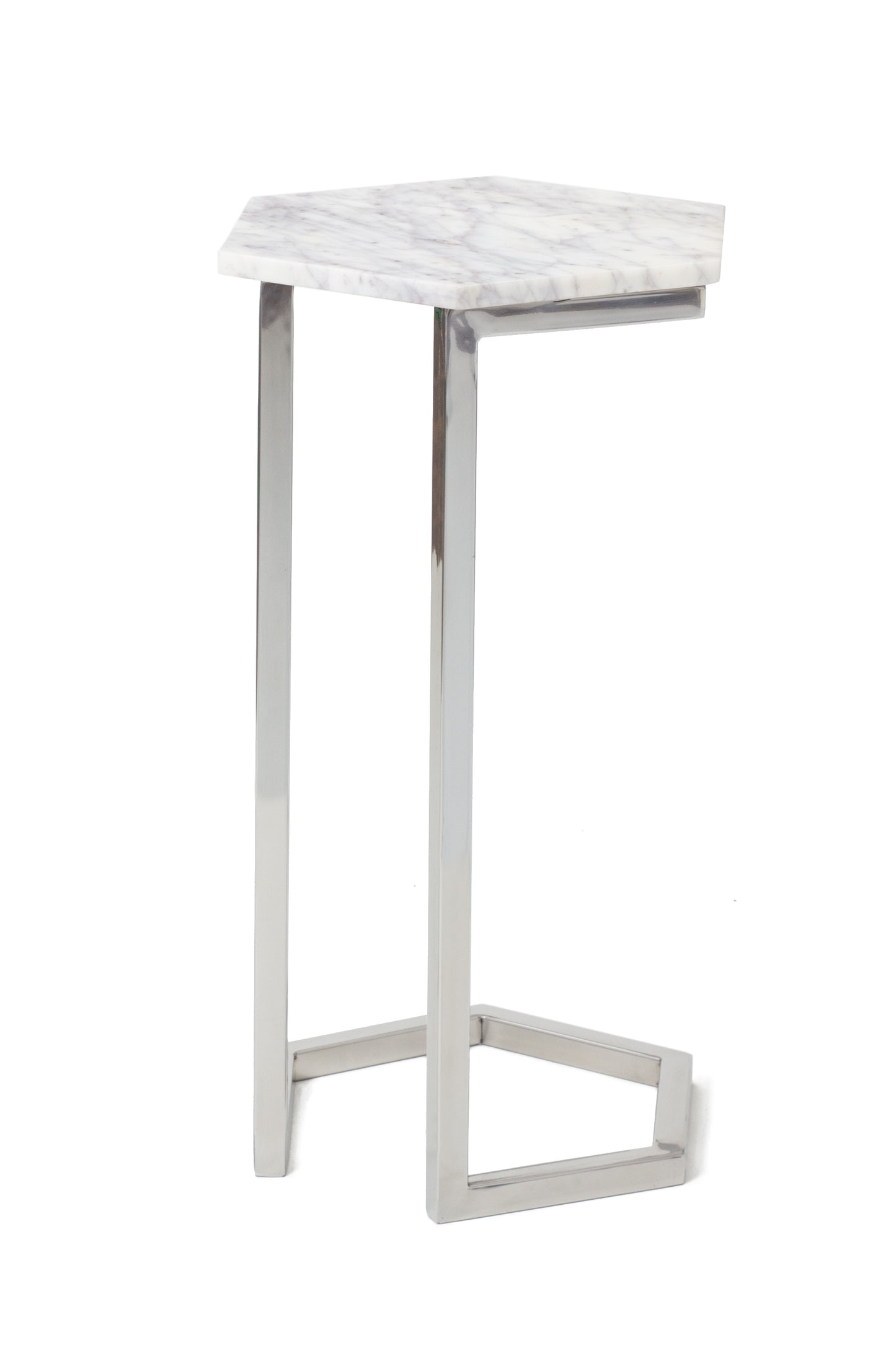 Tisch Arcade Silber / Marmor