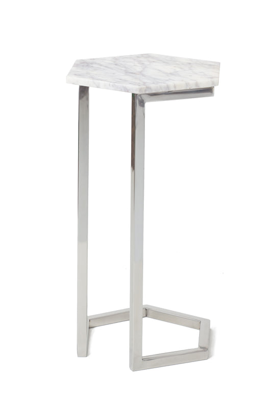 Tisch Arcade Silber / Marmor
