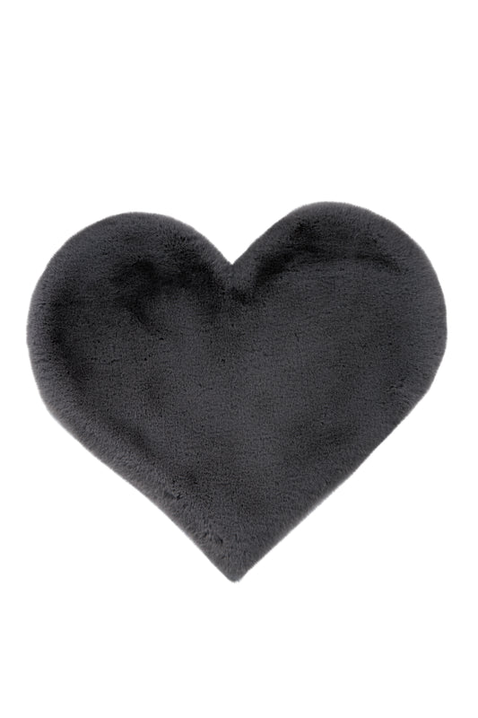 Lovely Kids 1225-Heart Anthrazit 60cm x 70cm