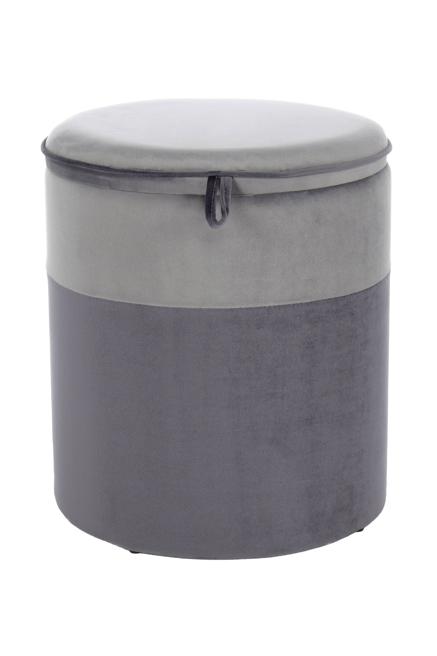 Hocker Kassandra 125 Hellgrau / Dunkelgrau
