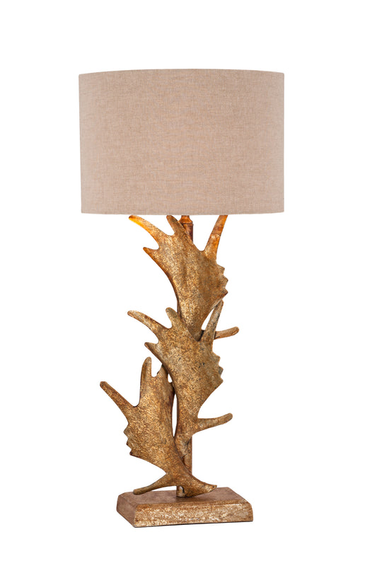 Tischlampe Winter Art Small Burnished Gold