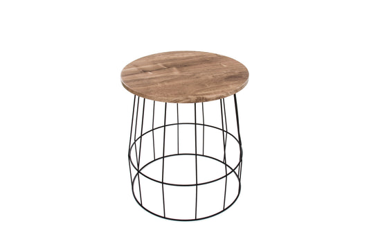 Tisch-Set Tower Block Schwarz / Holz