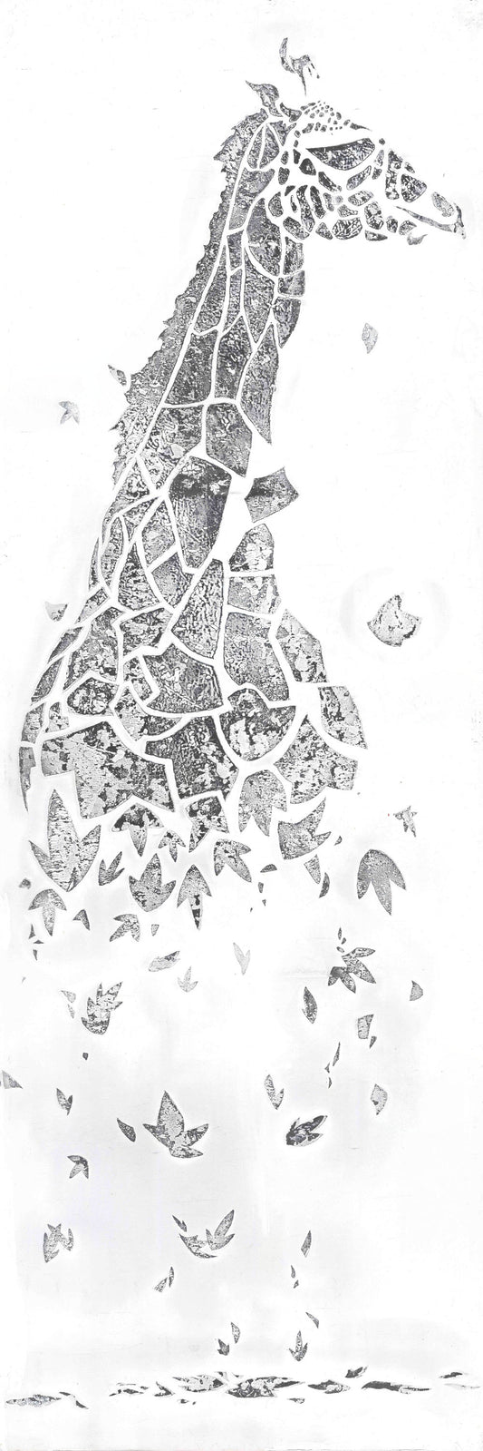 Öl-Wandbild Kalahari 50cm x 150cm