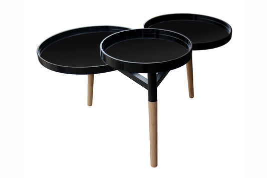 Beistelltisch Butler 110 Schwarz