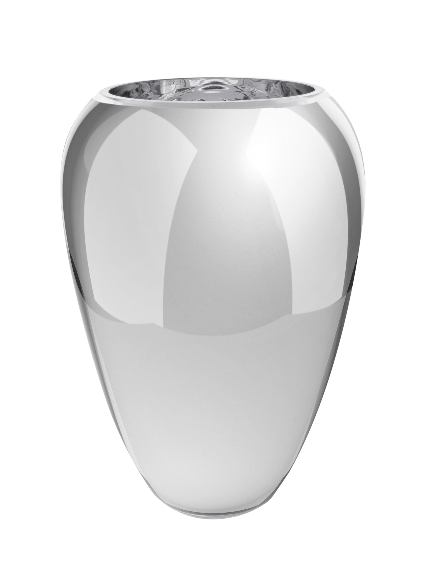 Glasvase Aztekium II 162 Silber