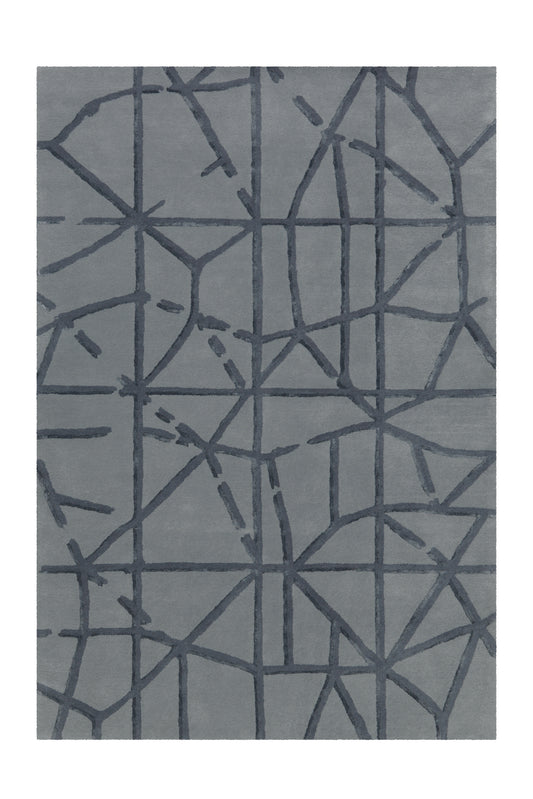 Satin 8063 Grau 120cm x 180cm
