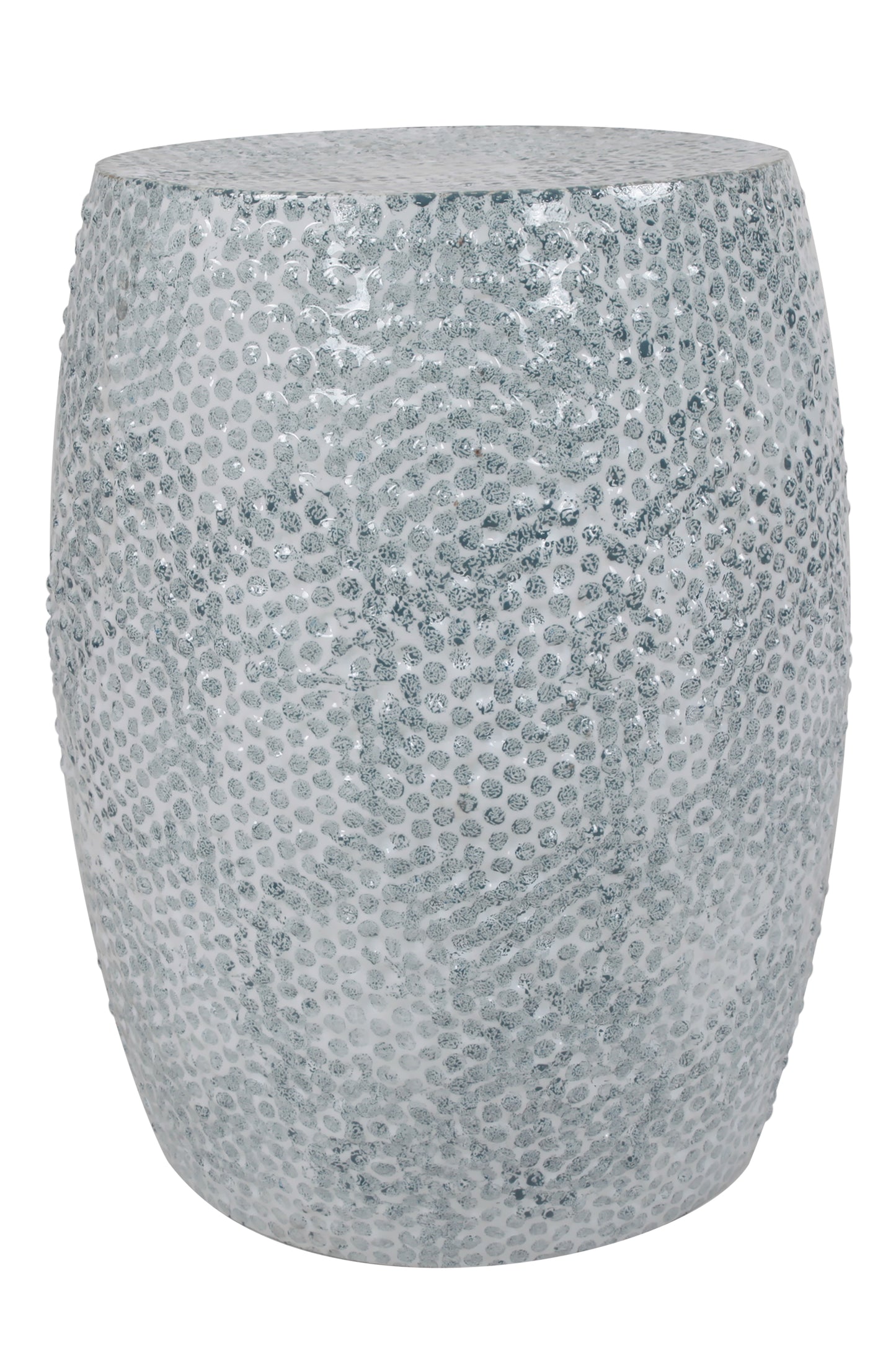 Metallhocker Colombo 2110 Grau / Blau