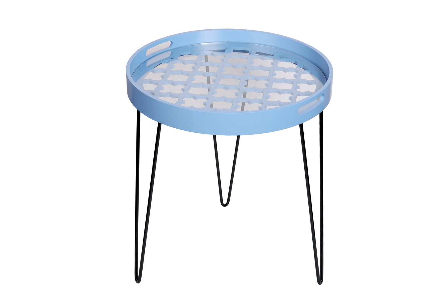 Beistelltisch River 210 Blau