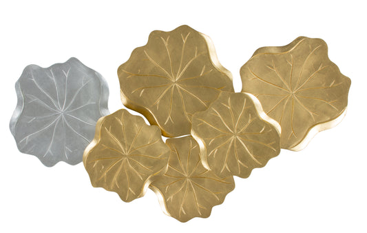 Wanddeko Leafs Auri 210 Gold
