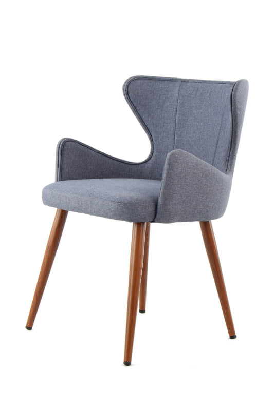 Stuhl Elwin 110 2er-Set Blau