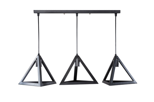 Hängelampe Triangle 510 Schwarz
