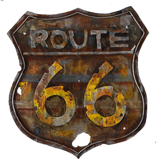 Metall Wandbild Highway 61cm x 66cm