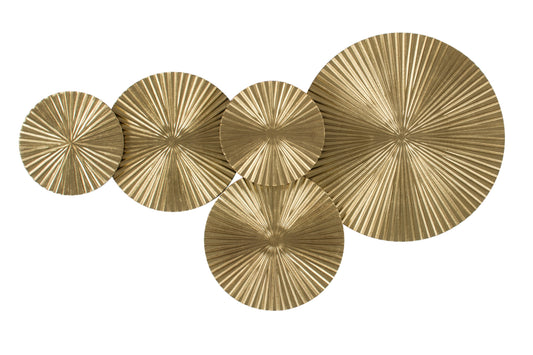 Wanddeko Circles Ambrosi 110 Gold