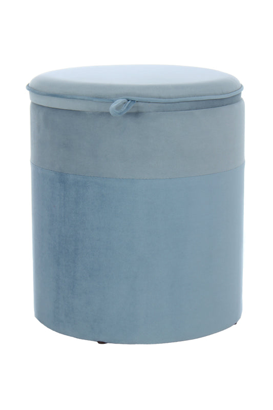 Hocker Kassandra 125 Hellblau / Blau