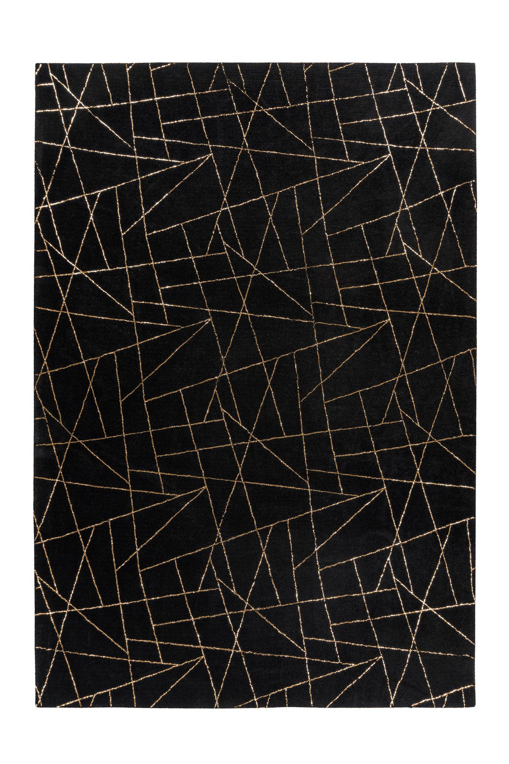Bijou 125 Schwarz / Gold 120cm x 170cm