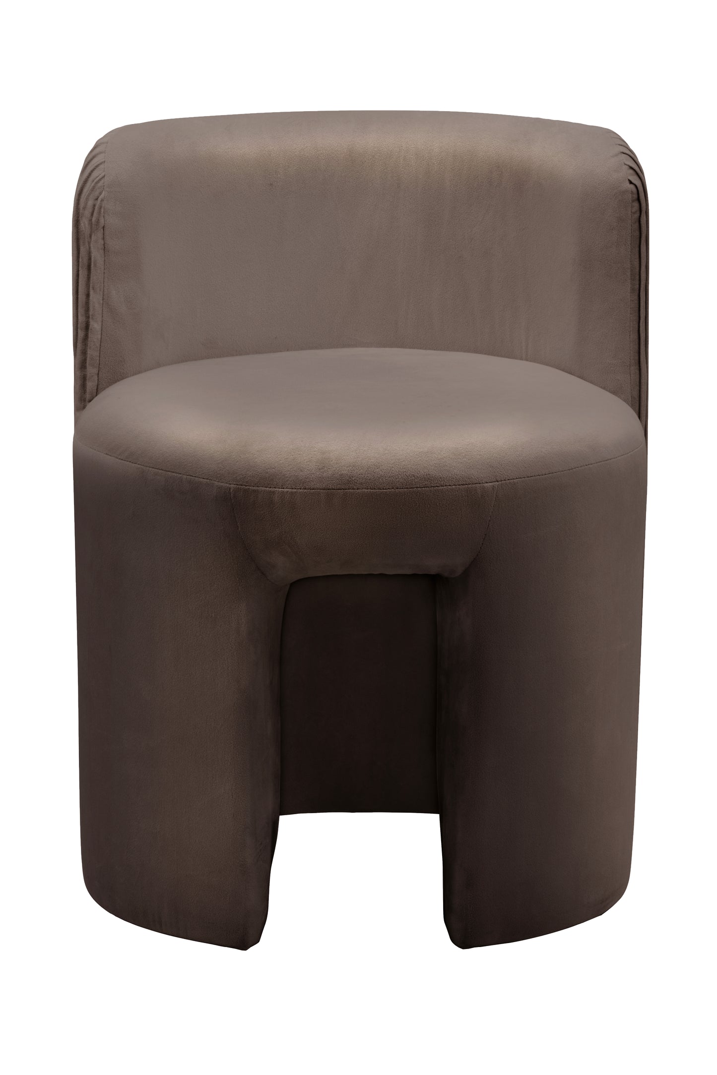 Hocker Curvy 125 Taupe