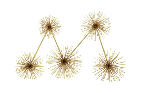 Wanddeko Domizil 325 Gold