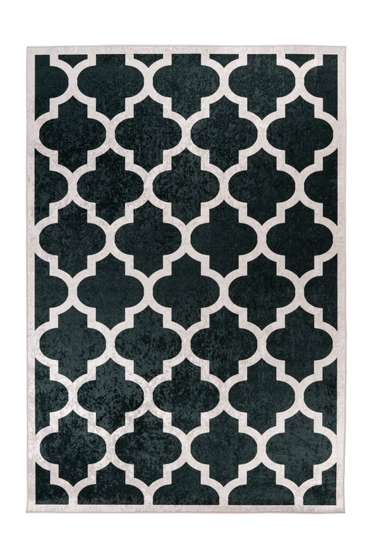 Sally 125 Schwarz / Creme 80cm x 150cm