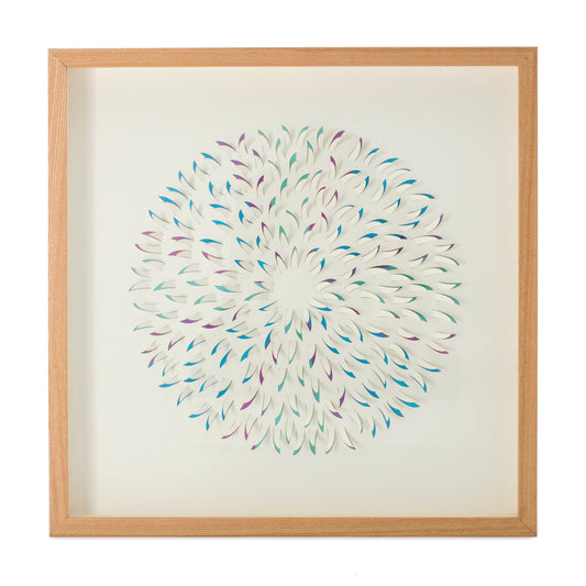 Bilder Papierkunst Circle II 60cm x 60cm