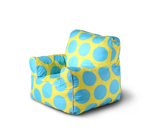 Sitzsack Lena Gelb / Blau