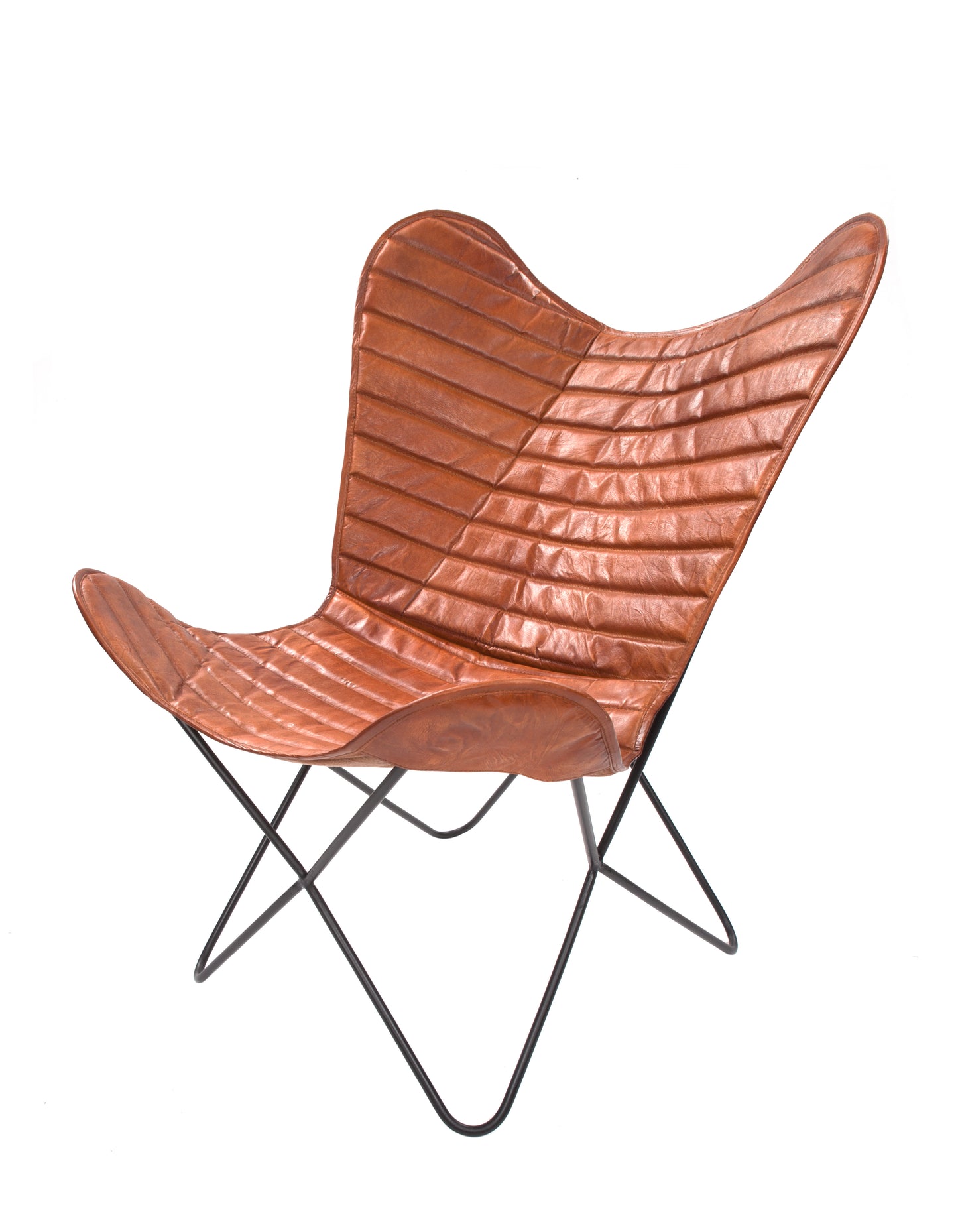 Schmetterling Stuhl Santiago 326 Cognac