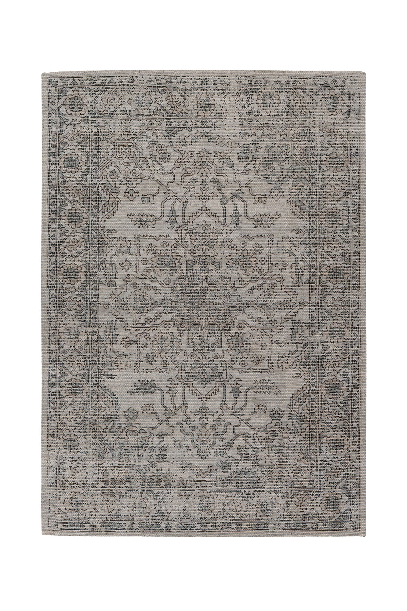 Perry 325 Grün / Taupe 120 x 170 cm
