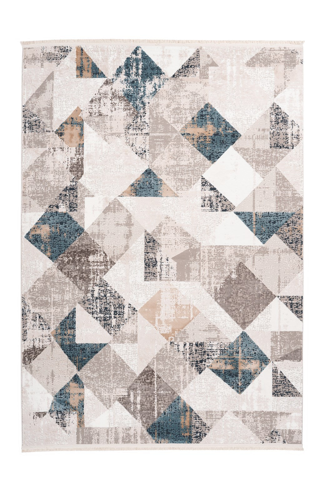 Akropolis 225 Grau / Blau 120cm x 180cm