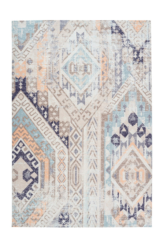 Indiana 225 Multi / Blau 80cm x 150cm