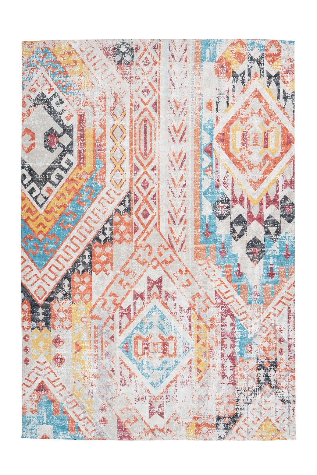 Indiana 225 Multi / Orange 80cm x 150cm
