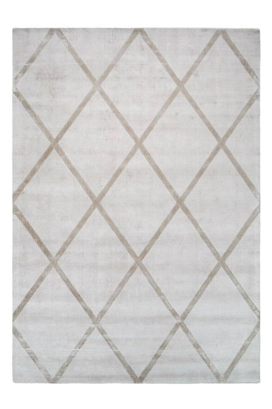Luxury 210 Elfenbein / Taupe 160cm x 230cm