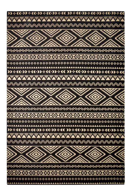 Scandy 110 Schwarz / Naturell 120cm x 170cm