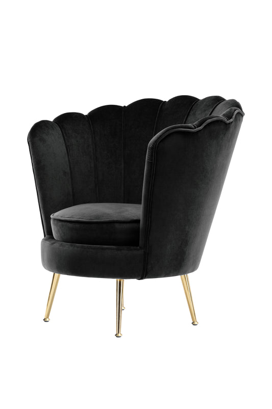 Sofa / Sessel Barbara 125 Schwarz